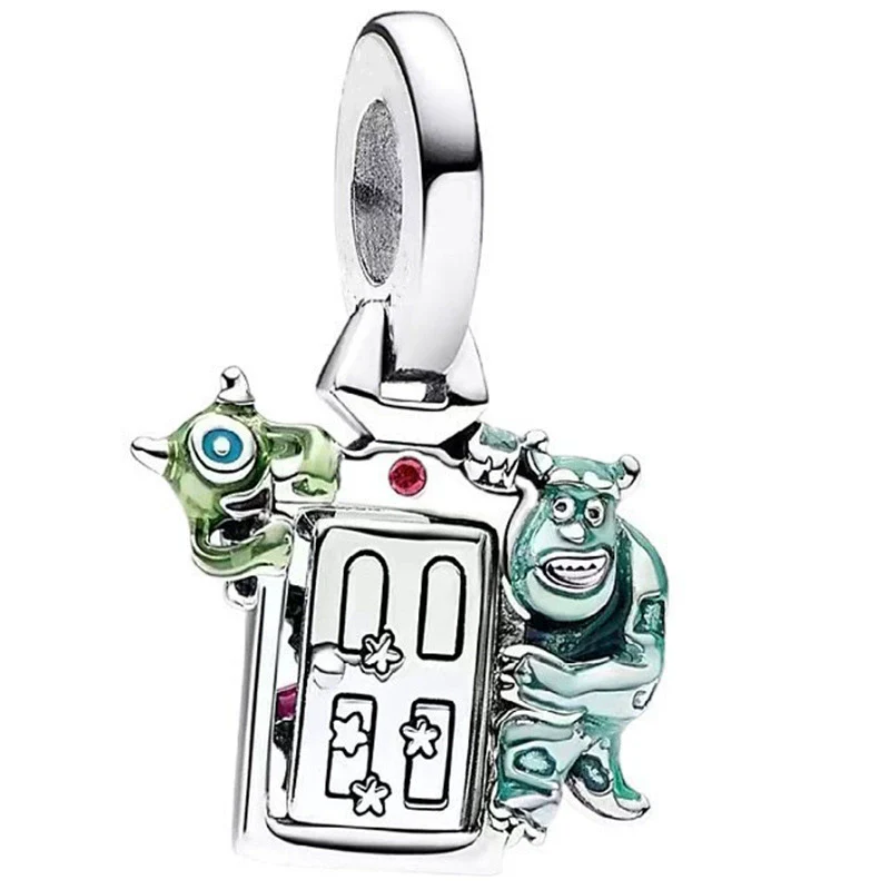 Wholesale Diy Jewelry Loose Beads Metal Electroplated Totem Pattern Hot Air Balloon Cartoon Animal Beads - Image 2