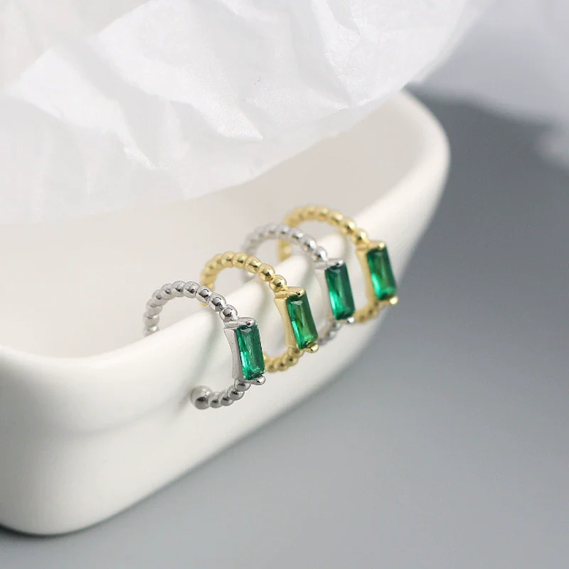 Wholesale Ear Bone Clip Jewelry S925 Sterling Silver Round Bead Geometric Electroplated For Women - Image 3