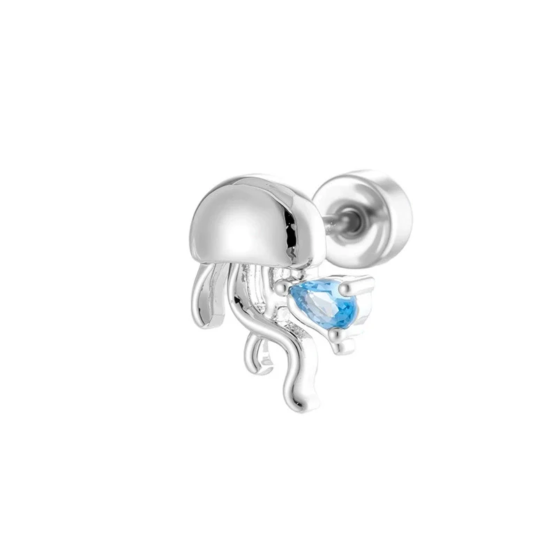 Wholesale Ear Bone Piercing Jewelry Metal Shell Pattern Electroplating Fashion Style - Image 5
