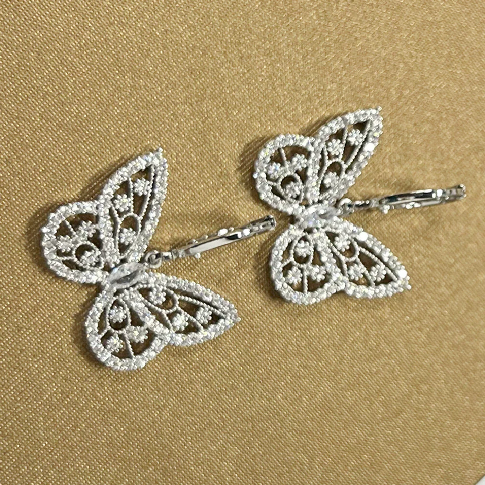 Wholesale Ear Buckle Copper Butterfly Bow Zircon Fashion Animals Style - Image 6