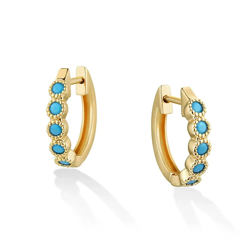 Wholesale Earrings Copper Geometric Electroplating For Women - Image 5