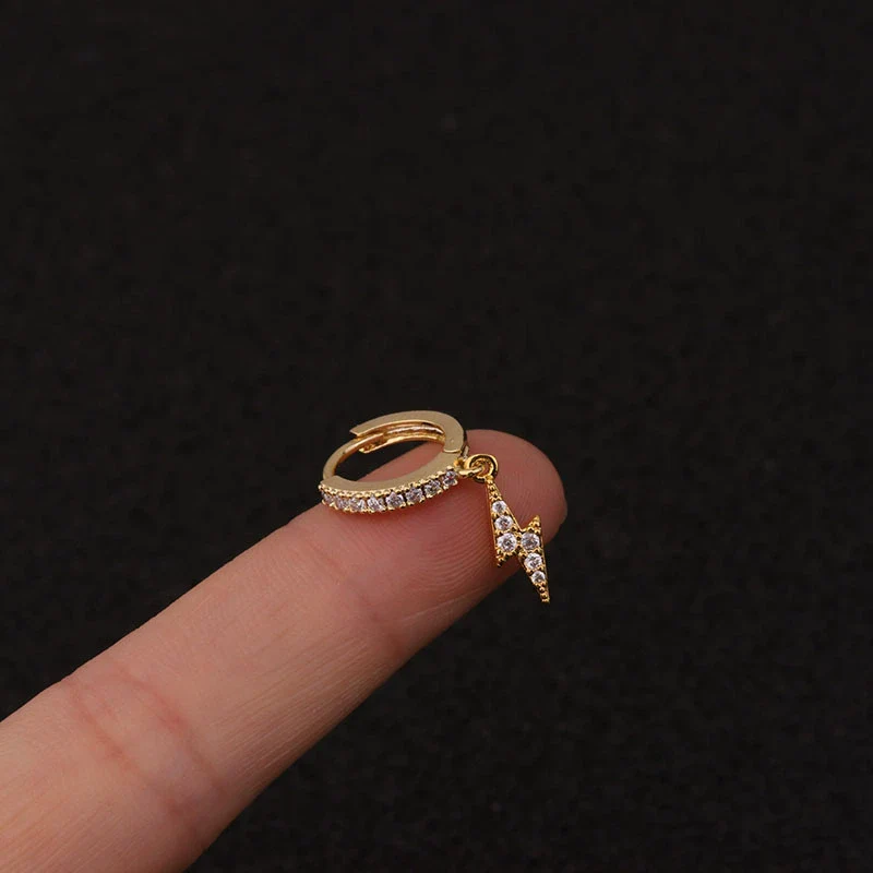 Wholesale Earrings Copper Inlaid Zircon Flowers Fashion - Image 3