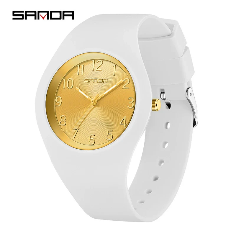 Wholesale Electronic Watch Silicone Zinc Alloy Round Dial Minimalist Fashion Waterproof For Students - Image 4