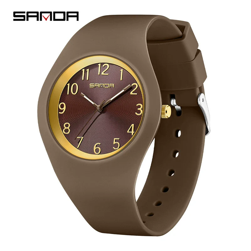 Wholesale Electronic Watch Silicone Zinc Alloy Round Dial Minimalist Fashion Waterproof For Students - Image 6