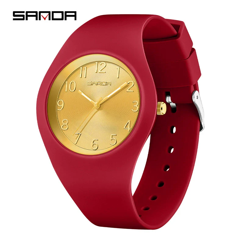 Wholesale Electronic Watch Silicone Zinc Alloy Round Dial Minimalist Fashion Waterproof For Students - Image 8