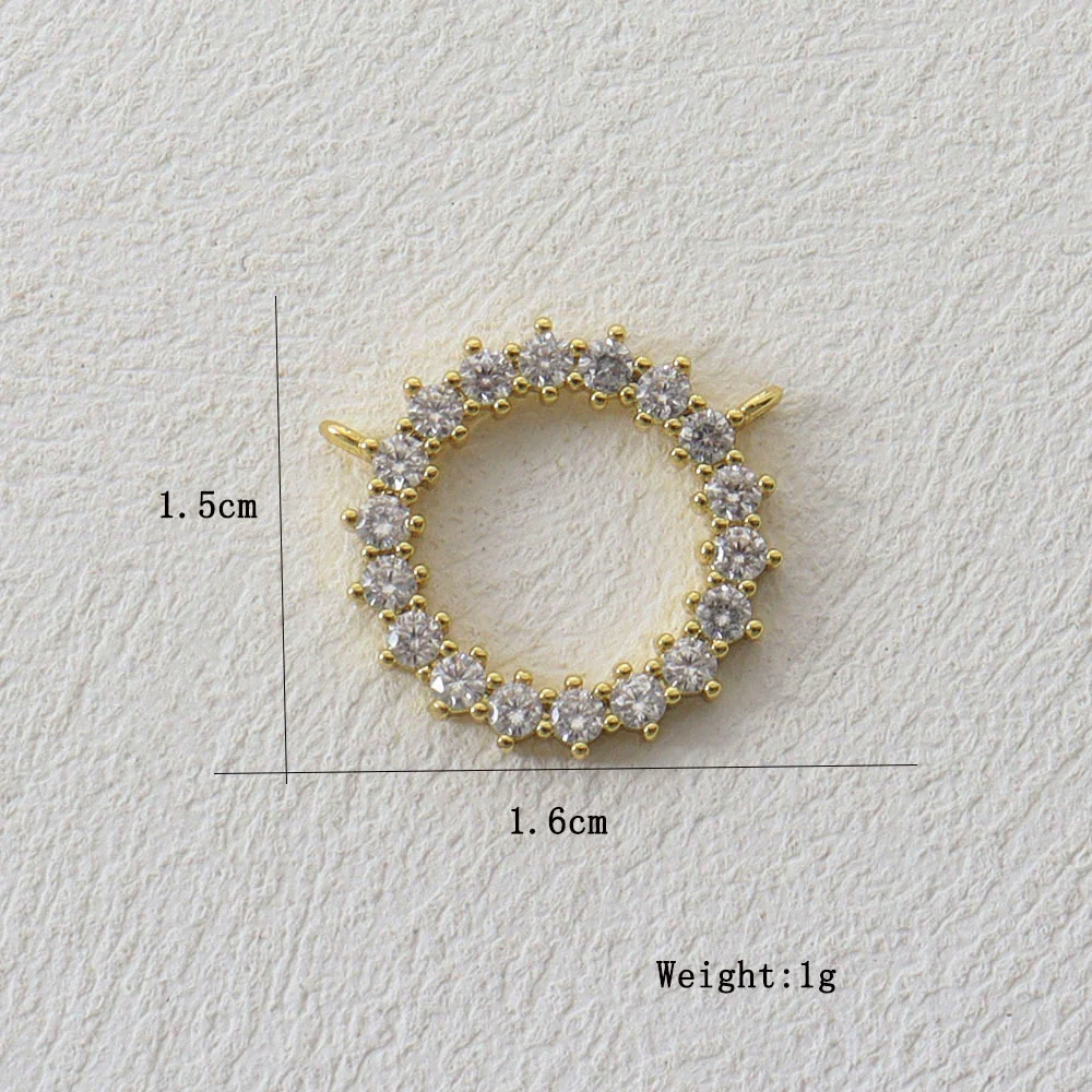 Wholesale Electroplated Copper Pendant Jewelry Accessories With Life Tree Cactus Star Moon Design - Image 18
