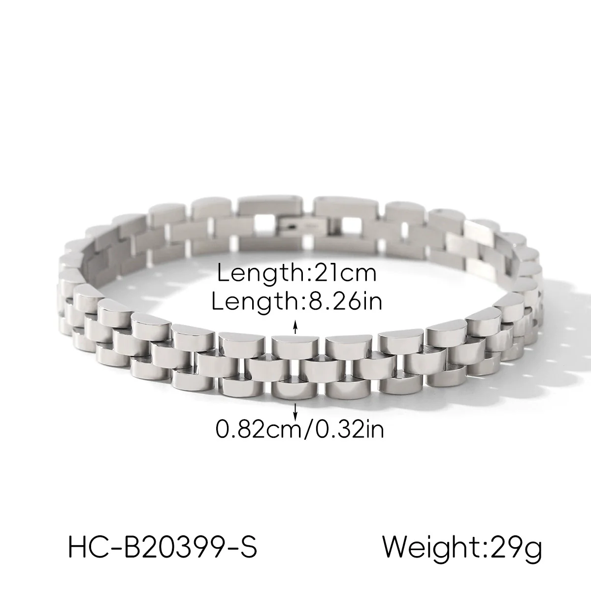 Wholesale Electroplated Geometric Stainless Steel Bracelet For Women - Image 10