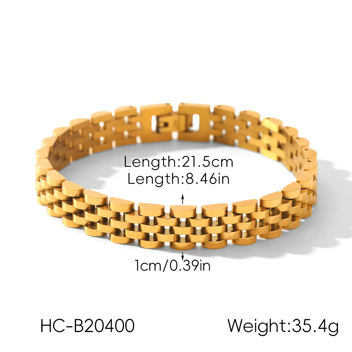 Wholesale Electroplated Geometric Stainless Steel Bracelet For Women - Image 12