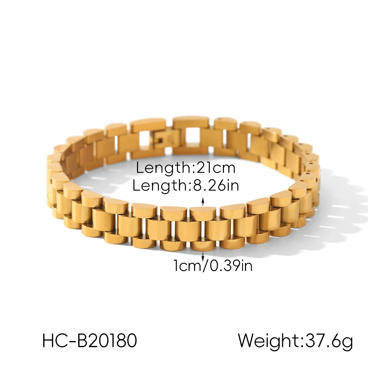 Wholesale Electroplated Geometric Stainless Steel Bracelet For Women - Image 6