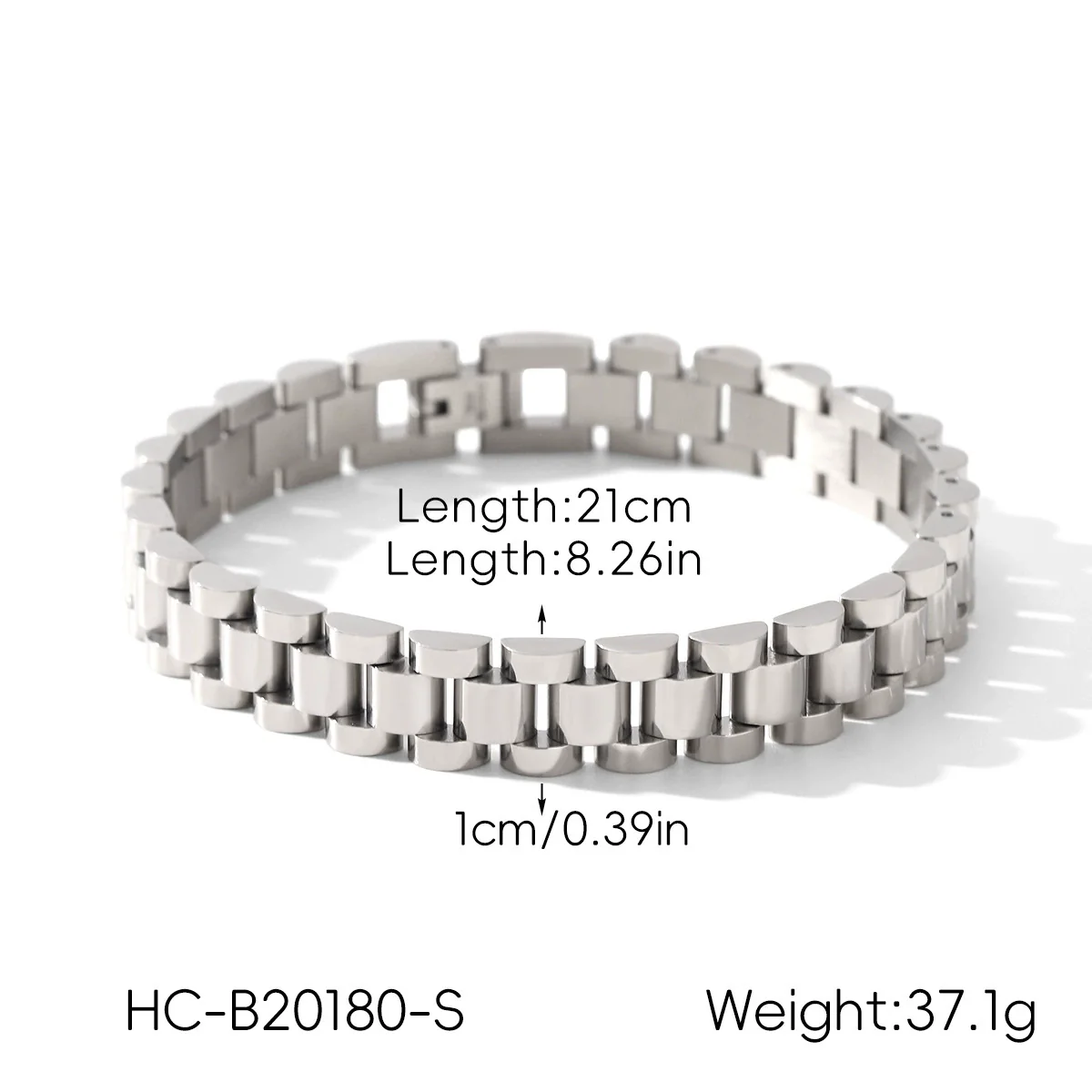 Wholesale Electroplated Geometric Stainless Steel Bracelet For Women - Image 7