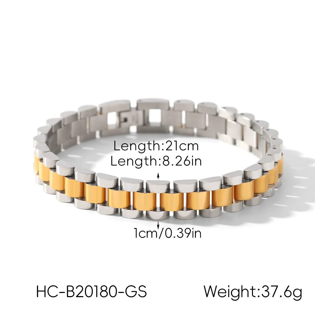 Wholesale Electroplated Geometric Stainless Steel Bracelet For Women - Image 8
