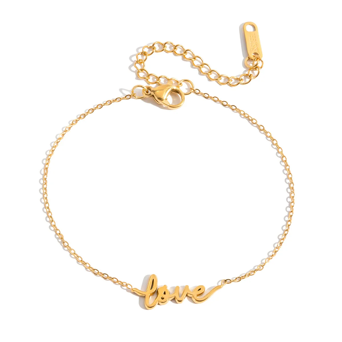 Wholesale Electroplated Geometric Stainless Steel Bracelet For Women - Image 5