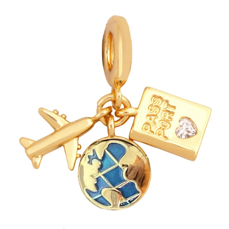 Wholesale Electroplated Metal Jewelry Accessories With Totem Pattern - Image 2