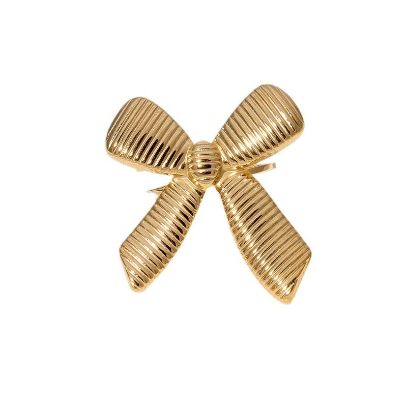 Wholesale Elegant Retro Stainless Steel Electroplated Bow Tie Ring For Women - Image 4