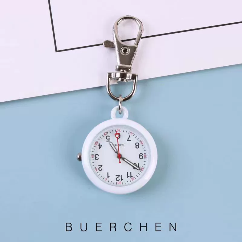 Wholesale Fashion Alloy Round Pendant Quartz Hanging Watch For Students And Medical Workers - Image 2