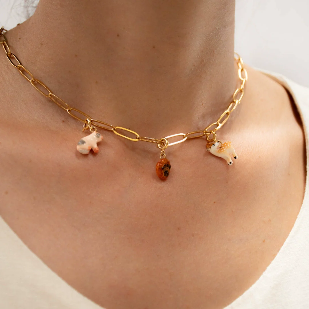 Wholesale Fashion Animal Series Stainless Steel Pendant With Vacuum Plating For Women - Image 2