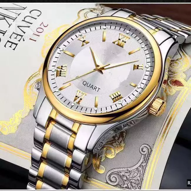 Wholesale Fashion Couple's Automatic Movement Watch Zinc Alloy Case Alloy Strap Round Dial Onion Crown Mineral Strengthened Glass Mirror Waterproof - Image 17