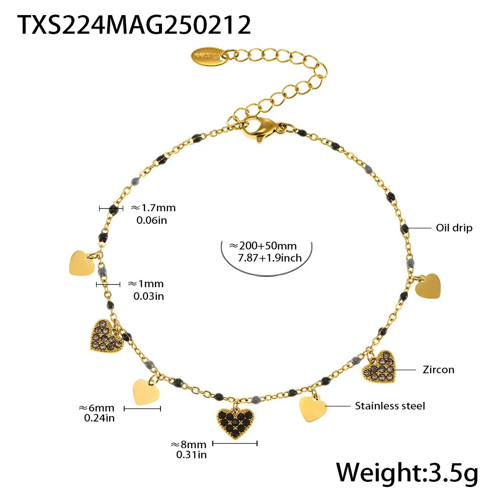 Wholesale Fashion Jewelry Set Ferris Wheel Fantasy Zircon Minimalist Electroplated Titanium Steel Women's Earrings Necklaces And Hand Accessories - Image 16