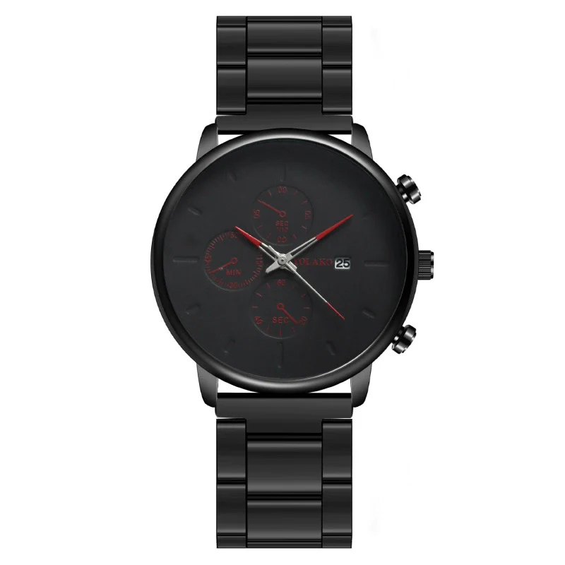 Wholesale Fashion Men's Quartz Watch With Metal Band And Round Dial - Image 8