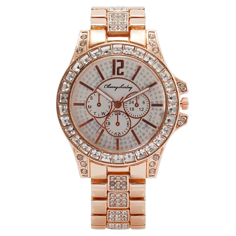 Wholesale Fashion Men's Watch With Round Dial Metal Strap And Stainless Steel Clasp - Image 5