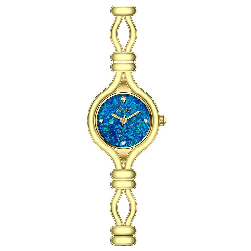 Wholesale Female Bracelet Watch Alloy Mineral Reinforced Glass Mirror Round Medieval Style - Image 7