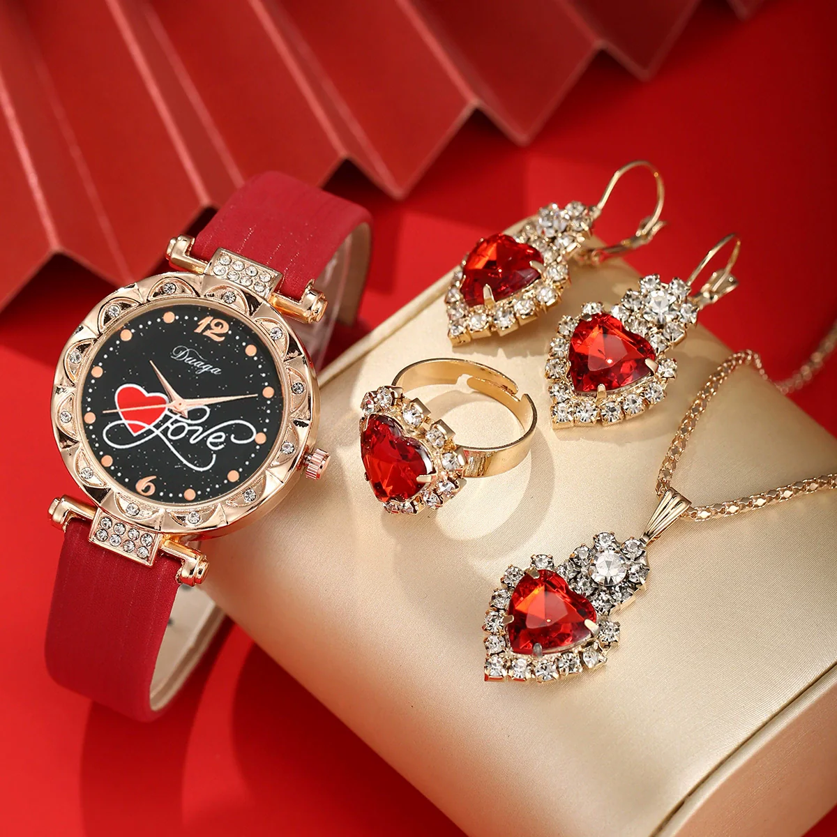 Wholesale Female Casual Retro Watch With Imitation Leather Strap Alloy Case Round Dial And Metal Buckle - Image 6
