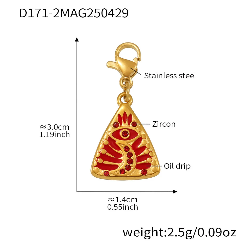 Wholesale Ferris Wheel Devil's Eye Multiaccessory Necklace And Bracelet Set For Women Fashion Stainless Steel And Titanium Steel Electroplated Jewelry - Image 31