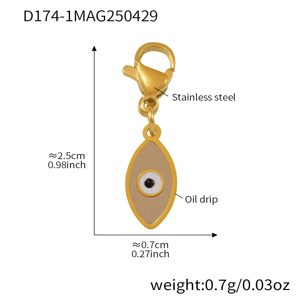Wholesale Ferris Wheel Devil's Eye Multiaccessory Necklace And Bracelet Set For Women Fashion Stainless Steel And Titanium Steel Electroplated Jewelry - Image 44
