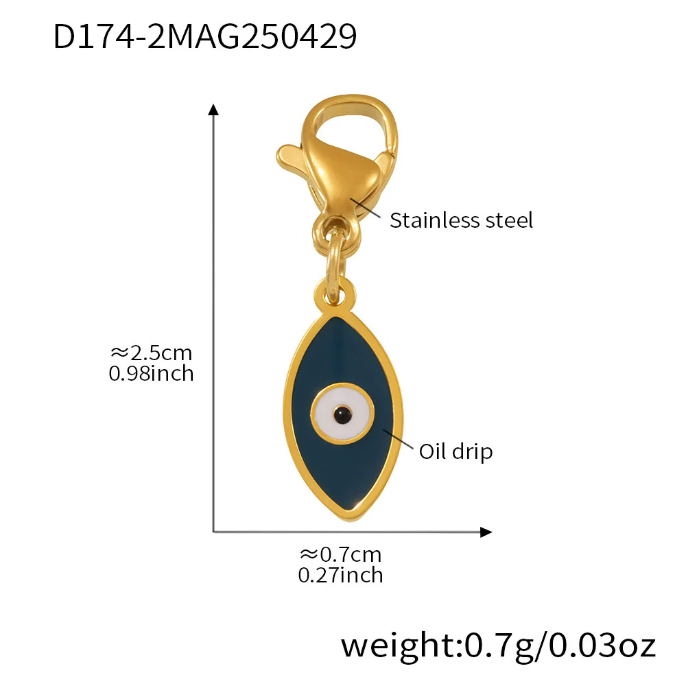 Wholesale Ferris Wheel Devil's Eye Multiaccessory Necklace And Bracelet Set For Women Fashion Stainless Steel And Titanium Steel Electroplated Jewelry - Image 45