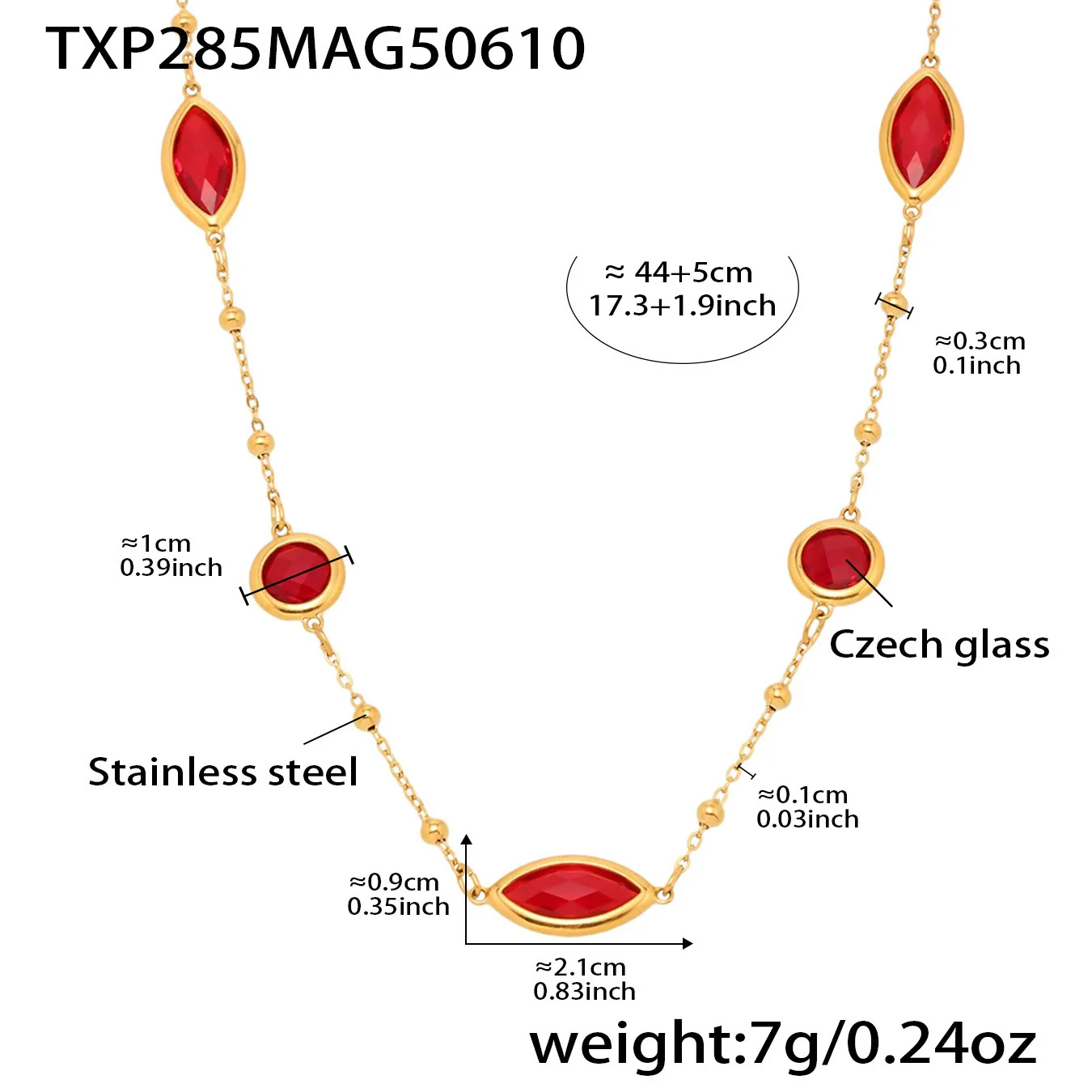 Wholesale Ferris Wheel Geometric Zircon Stainless Steel And Titanium Steel Electroplated Necklace For Ladies - Image 8