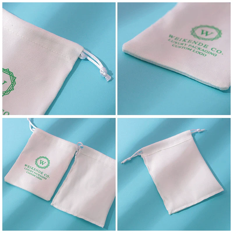 Wholesale Flannel Drawstring Jewelry Storage Bag Ecofriendly And Dustproof - Image 4