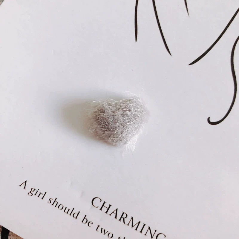 Wholesale Fluffy Flannel Peach Heart Diy Hair Clip Accessories Material In Candy Color With Environmental Protection Treatment - Image 13