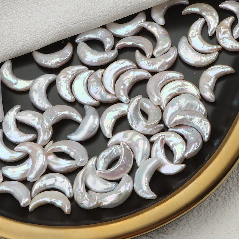 Wholesale Freshwater Baroque Moon Naked Beads For Diy Jewelry