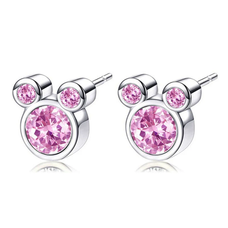 Wholesale Geometric Alloy Electroplated Lion Cartoon Asymmetric Cz Earrings For Women And Kids - Image 5