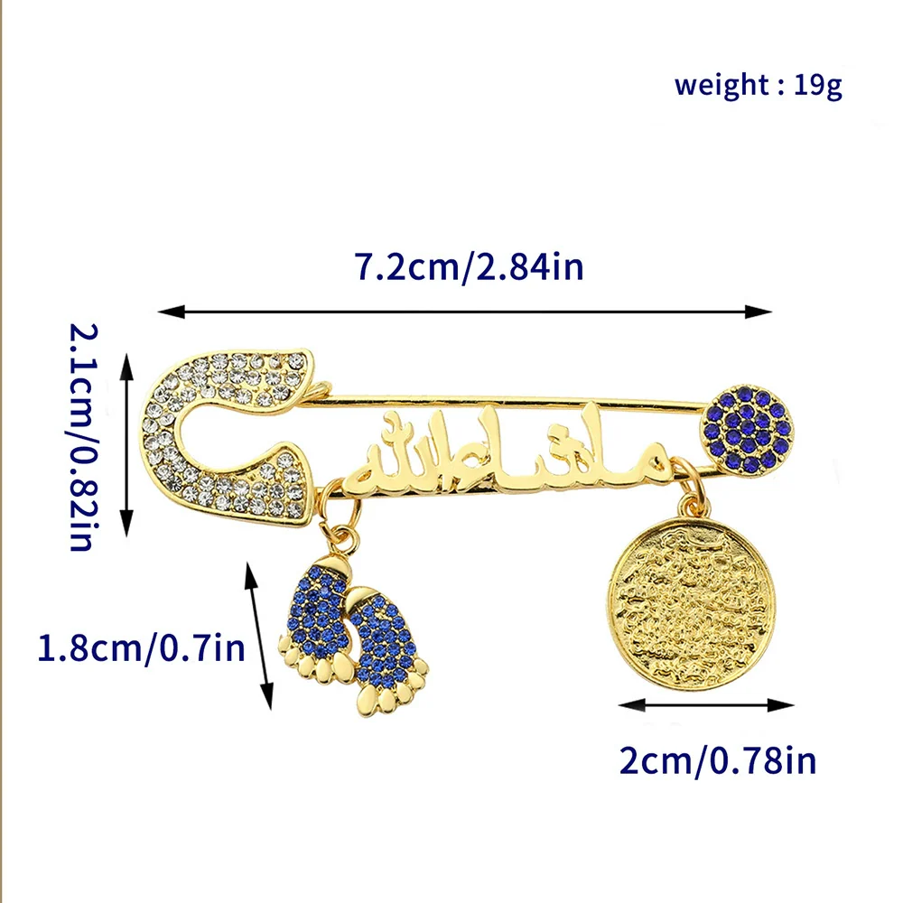 Wholesale Geometric Copper Dripping Oil Small Feet Brooch For Women Clothing Accessories - Image 4