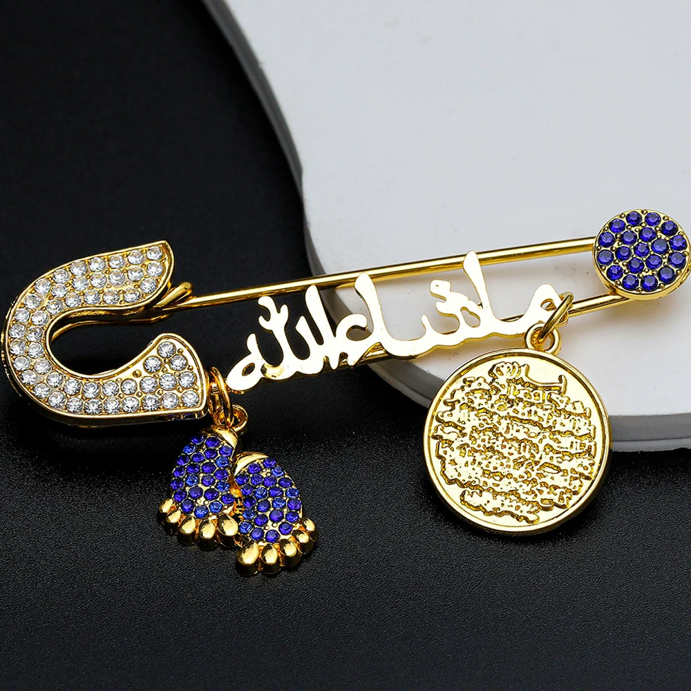 Wholesale Geometric Copper Dripping Oil Small Feet Brooch For Women Clothing Accessories - Image 6