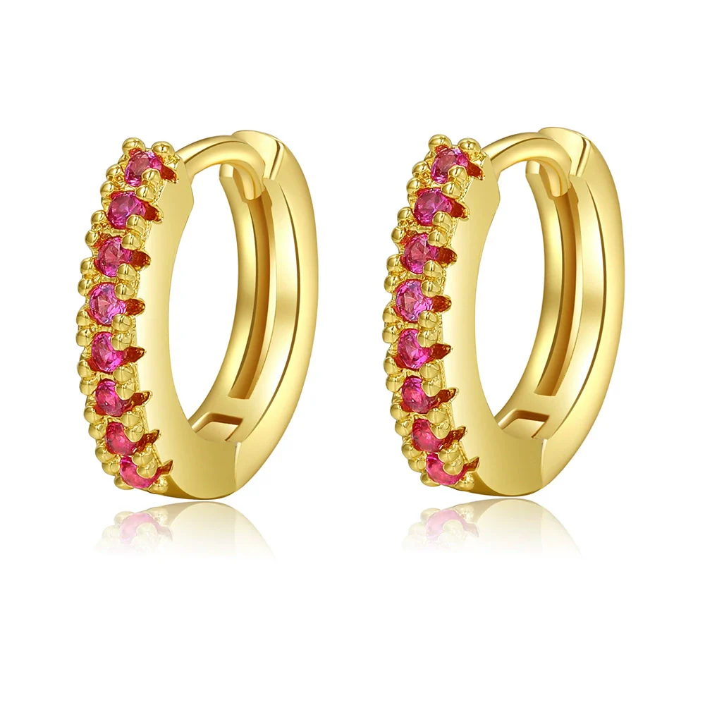 Wholesale Geometric Copper Electroplated Earring - Image 5
