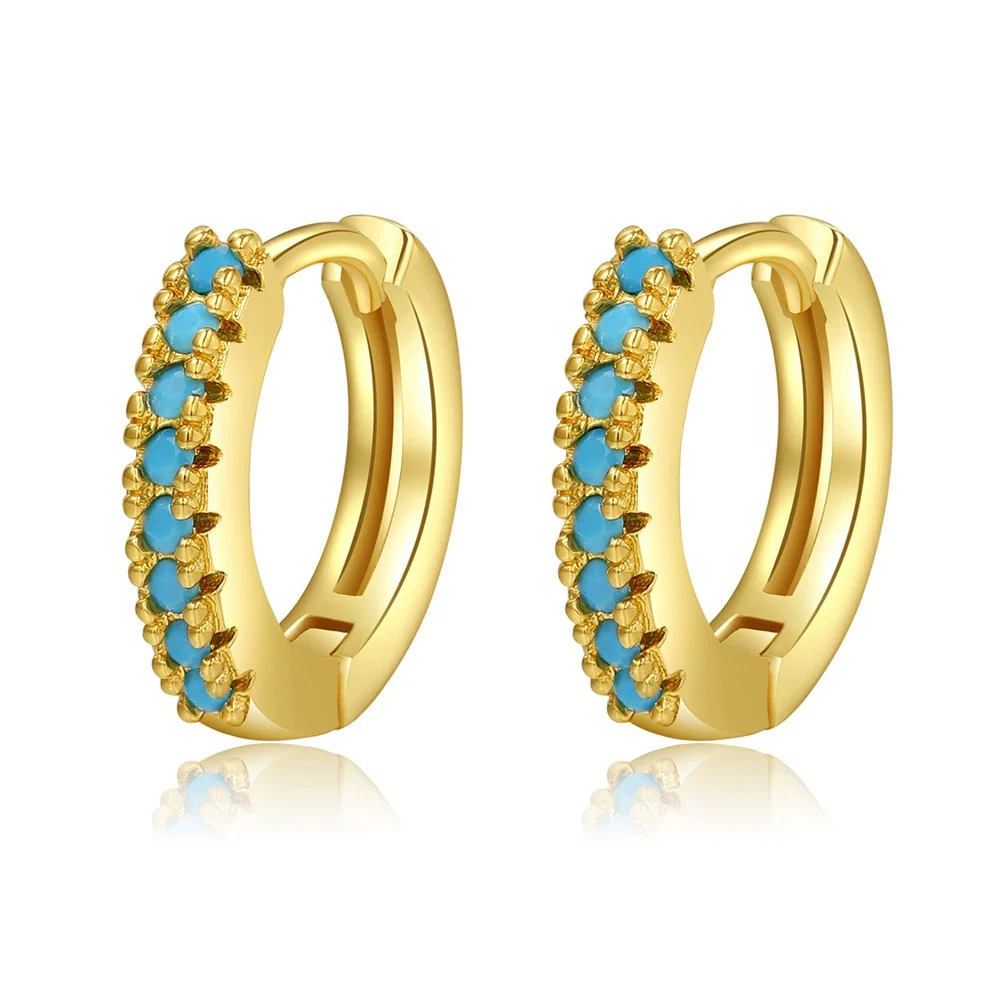 Wholesale Geometric Copper Electroplated Earring - Image 6