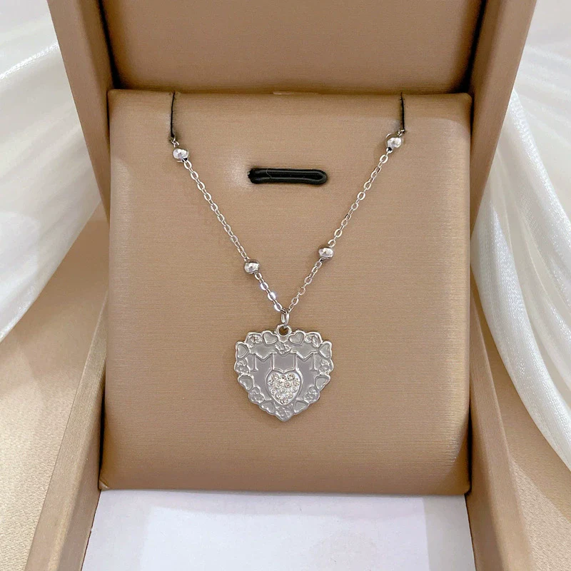 Wholesale Geometric Electroplated Titanium Steel Necklace Unisex Fashion - Image 4