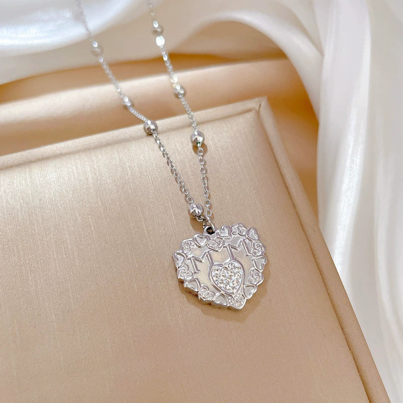 Wholesale Geometric Electroplated Titanium Steel Necklace Unisex Fashion - Image 6