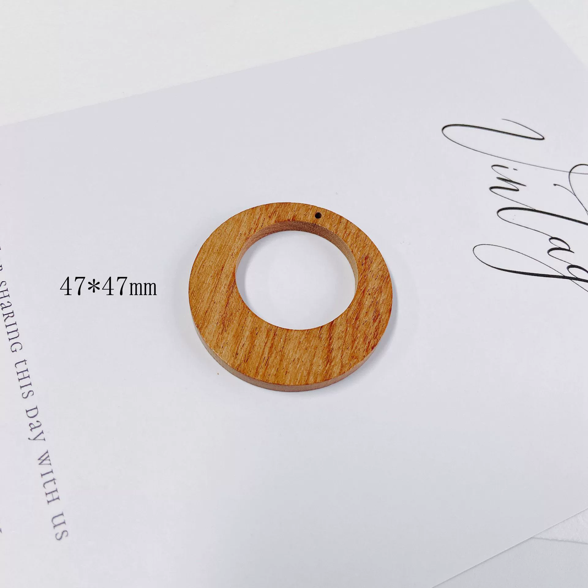 Wholesale Geometric Handmade Brown Original Wood Jewelry Accessories For Earrings - Image 14