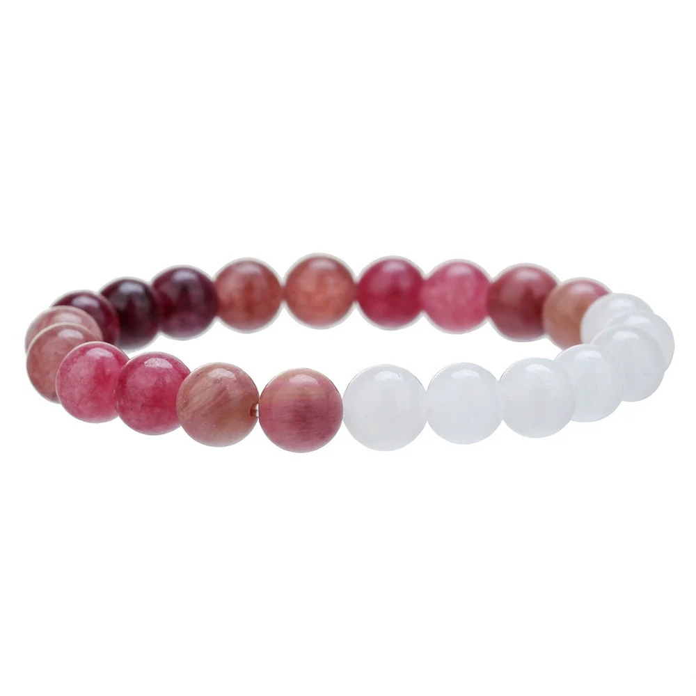 Wholesale Geometric Handmade Natural Crystal Bracelets For Men And Women Aventurine Malachite Amethyst - Image 8
