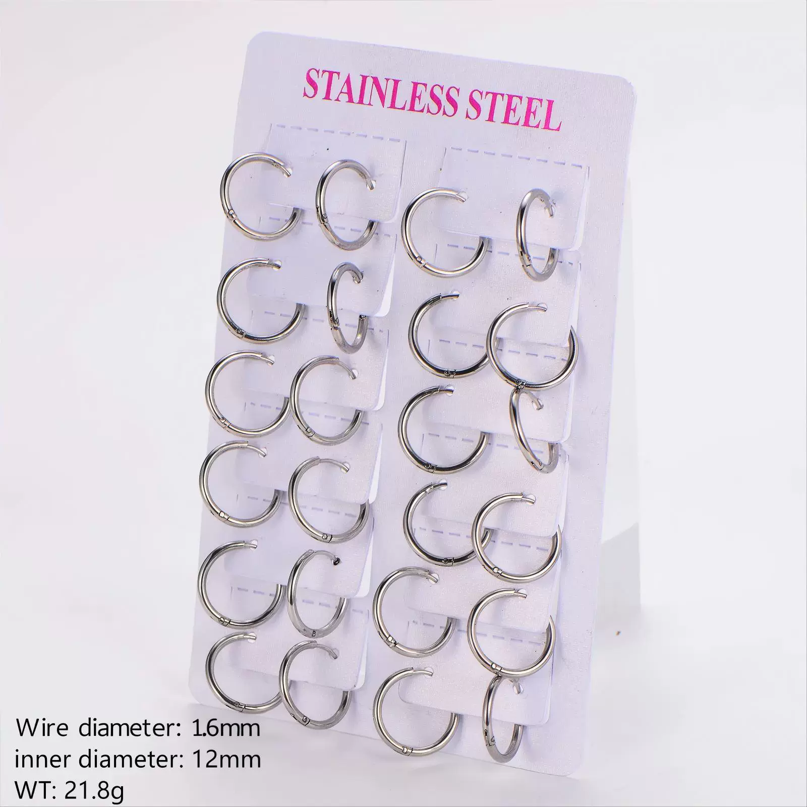 Wholesale Geometric Minimalist Unisex Electroplated Stainless Steel Ear Buckle - Image 11