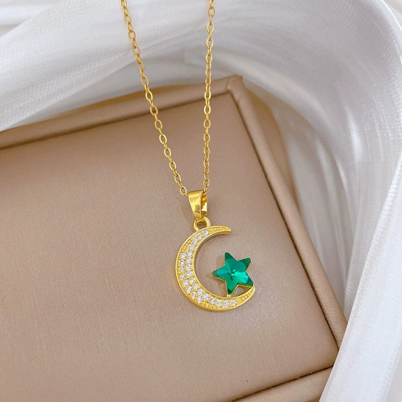 Wholesale Geometric Stainless Steel And Copper Cartoon Minimalist Unisex Necklace - Image 3
