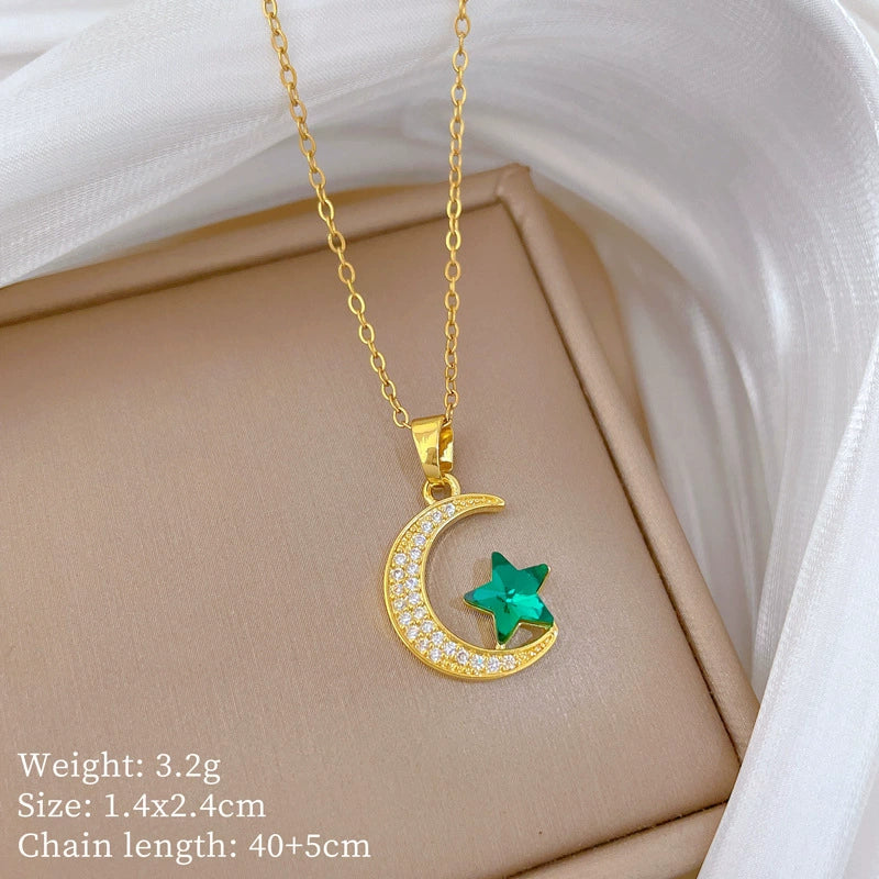 Wholesale Geometric Stainless Steel And Copper Cartoon Minimalist Unisex Necklace - Image 6