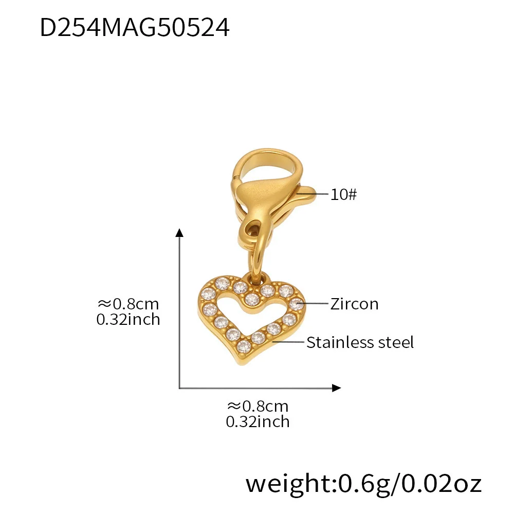 Wholesale Geometric Stainless Steel Electroplated 18K Real Gold 5A Zircon Diy Bracelet Anklet Jewelry For Women - Image 39