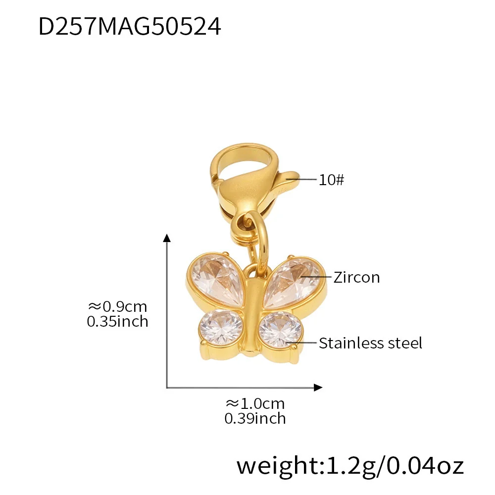Wholesale Geometric Stainless Steel Electroplated 18K Real Gold 5A Zircon Diy Bracelet Anklet Jewelry For Women - Image 42