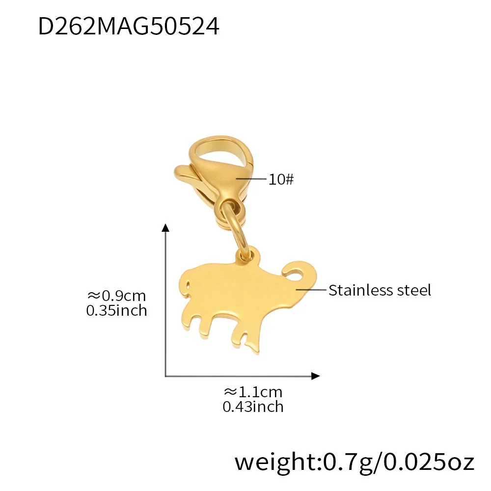 Wholesale Geometric Stainless Steel Electroplated 18K Real Gold 5A Zircon Diy Bracelet Anklet Jewelry For Women - Image 47