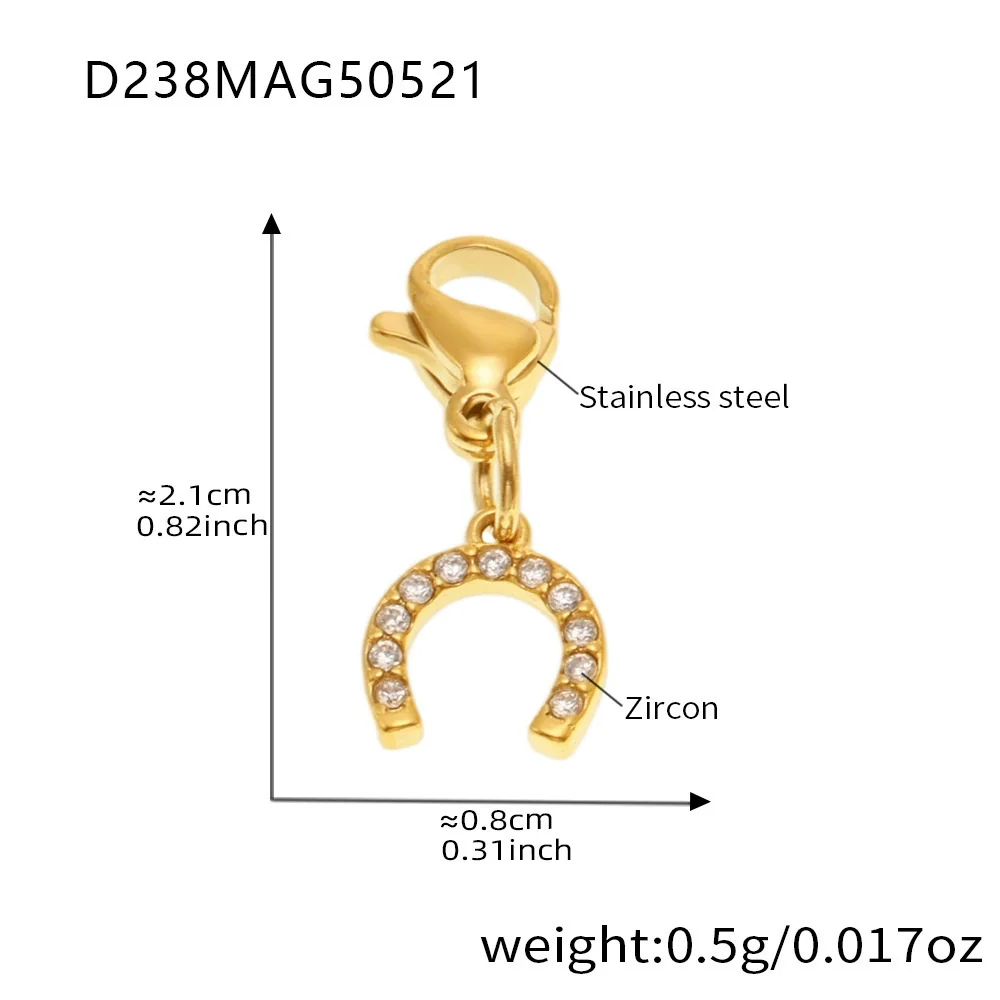 Wholesale Geometric Stainless Steel Electroplated 18K Real Gold 5A Zircon Diy Bracelet Anklet Jewelry For Women - Image 74