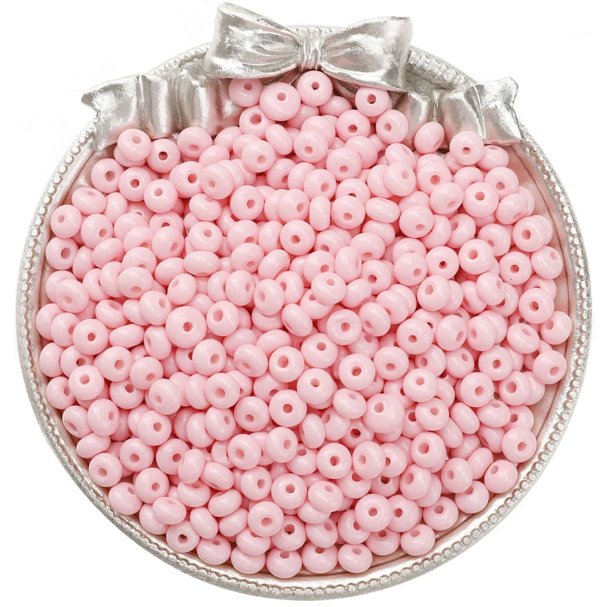 Wholesale Glass Glaze Beads For Diy Handmade Bracelet Necklace Jewelry Simple Style Abacus Beads - Image 11